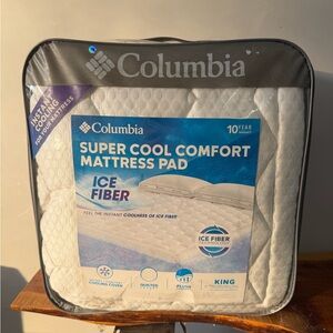 Columbia Super Cool Comfort Mattress Pad - KING